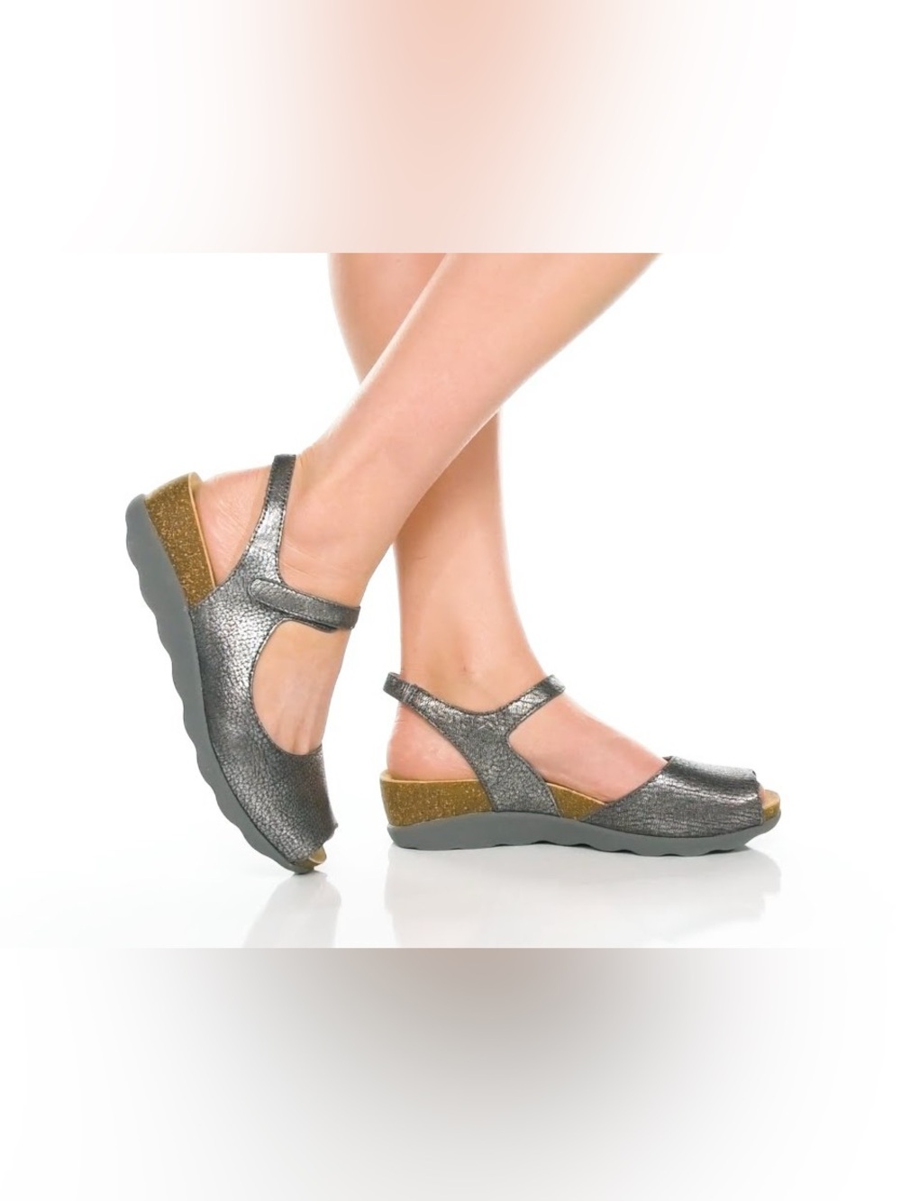 Dansko Metallic Bronze Open-Toe Slingback Sandals